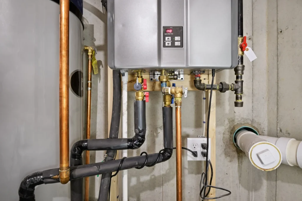 tankless water heater installation done correctly by dejusto plumbing