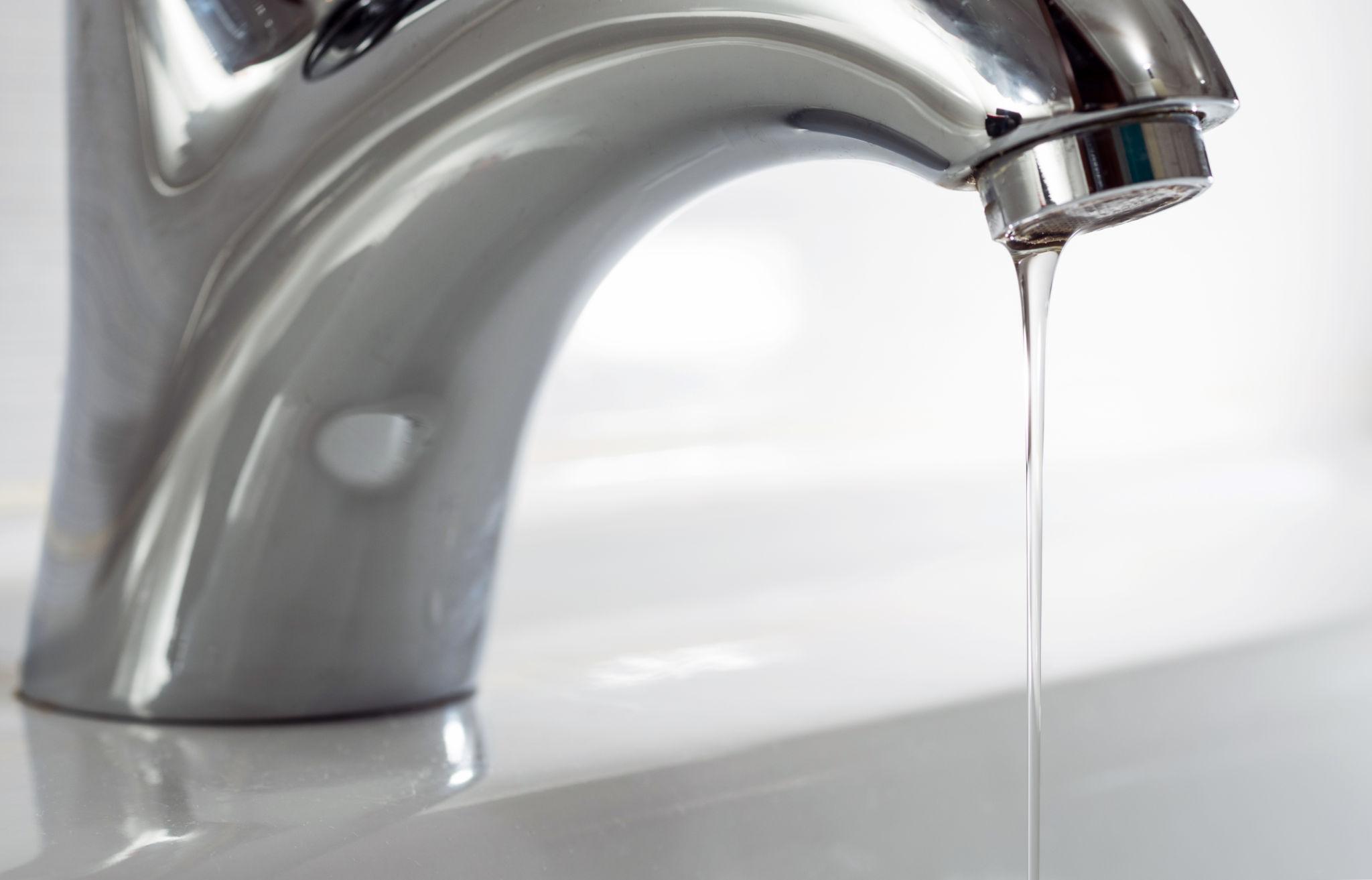 Low water pressure from a bathroom faucet in a Sebastopol home